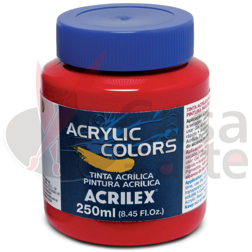 Tinta Acr Lica Acrylic Colors Acrilex Ml Casadaarte