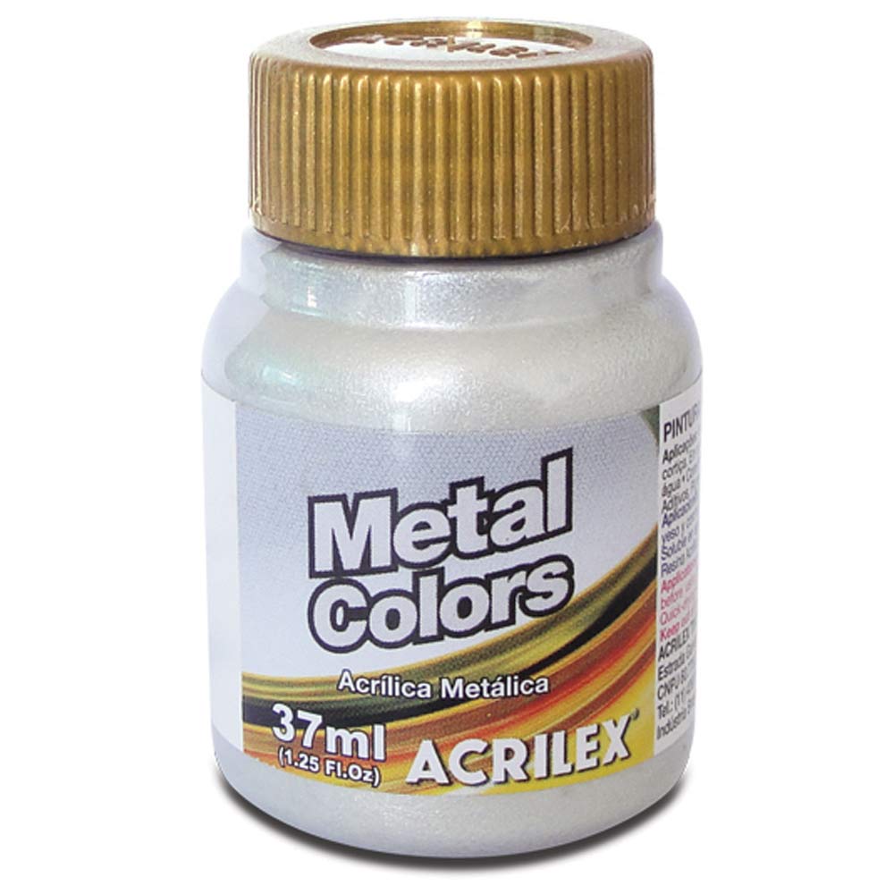 Tinta Acr Lica Metal Colors Acrilex Ml Casadaarte