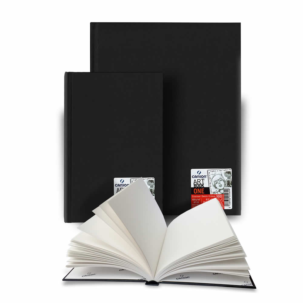 Caderno de Desenho Canson Art Book One 100g A5 100 Páginas