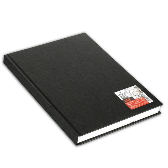Bloco Canson para Esboço - Art Book One Preto 100g/m² 21,6 x 28,9 cm - 60005569