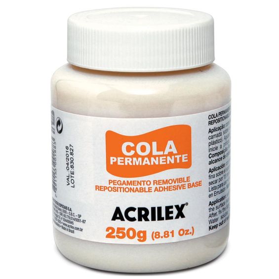 Ampliar Cola Permanente Acrilex 250g - 16225