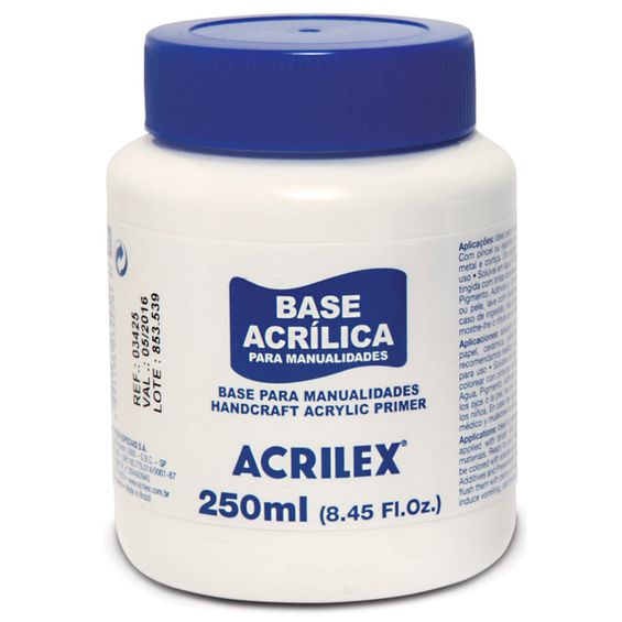 Base Acrilica para Artesanato Acrilex 250 ml - 03425