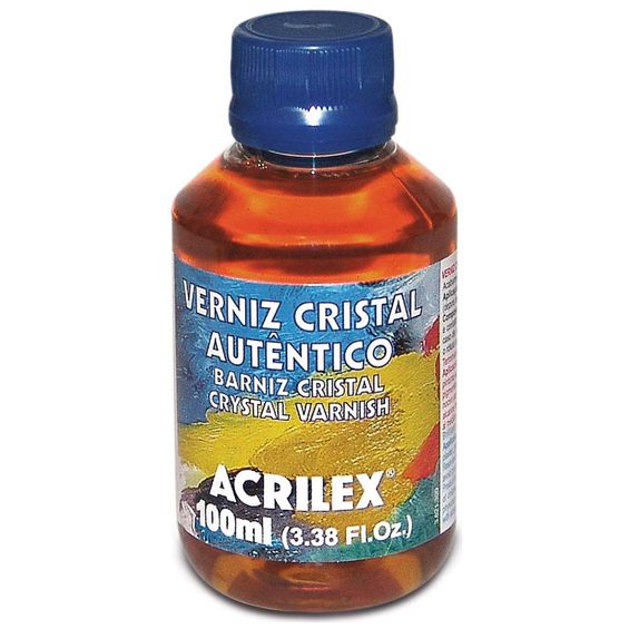 Verniz Cristal Autêntico Acrilex 100 ml - 16310