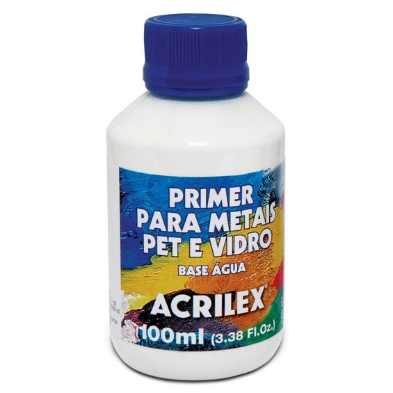 Primer Para Metais PET e Vidros Acrilex 100 ml - 18910 INCOLOR