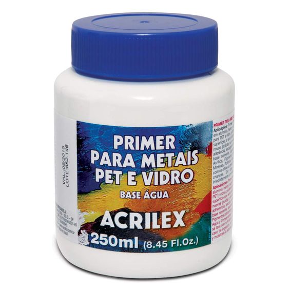 Primer Para Metais PET e Vidro Acrilex 250 ml - 18925