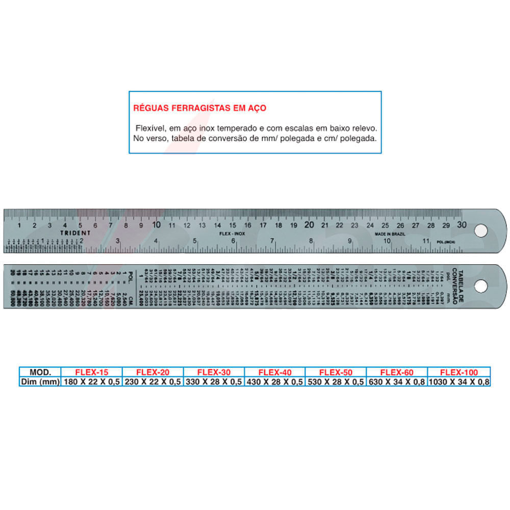 regua-ferragista-trident-20-cm