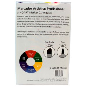 Marcador-Artistico-Profissional-Marker-Sinoart-–-0140---06-Cores-–-Tons-Basicas-2