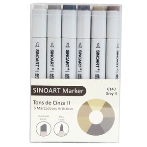 Marcador-Artistico-Profissional-Marker-Sinoart-–-0140---06-Cores-–-Cinza-II-1