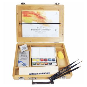 Aquarela-Winsor---Newton-Profissional-Em-Pastilhas-Cx-Madeira-21pc