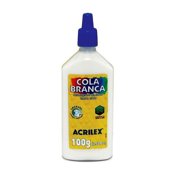Cola Branca Acrilex 100g - 02810 BRANCA