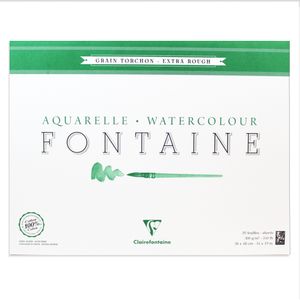 Aquarelle-watercolour-fontaine-36x48