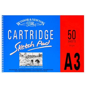 cartridge-skecth-pad-winsor-newton-A3-50-folhas