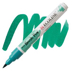 brush-pen-ecoline-talens-602-deep-green