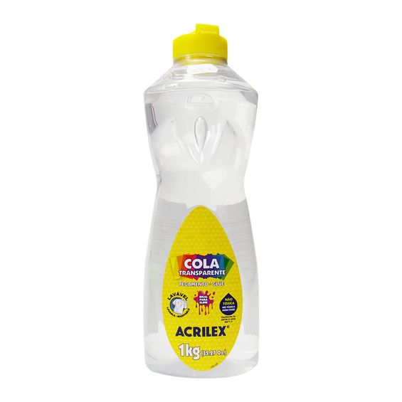 Cola Transparente Para Slime Acrilex 1kg - 19901