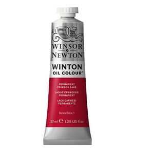 Tinta-Oleo-Winton-Winsor---Newton-37ml-478-Permanent-Crinson-Lake-1