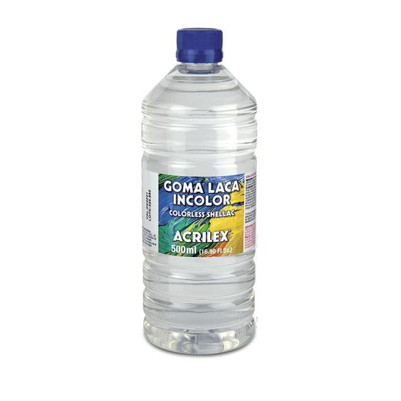 Goma Laca Incolor Acrilex 500 ml - 17150