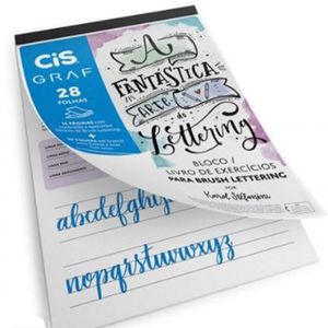 Bloco-de-Lettering-com-Livro-de-Exercicios-Cis-Brush-Lettering-A4-180g---1