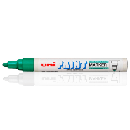caneta-marcador-uni-paint-maker-grenn