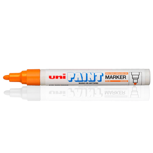 caneta-marcador-uni-paint-maker-orange