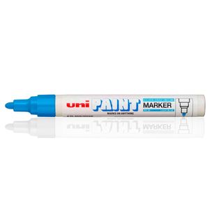caneta-marcador-uni-paint-maker-blue-light