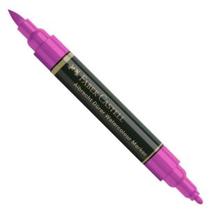 Marcador_Pincel_Albrecht_Durer_Aquarelavel_Faber-Castell_125_middle_purple_pink
