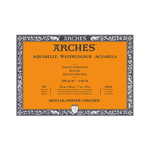 Bloco-para-Aquarela-Arches-Grano-Grueso-Branco-Natural-18x26-cm-20-Folhas-300g