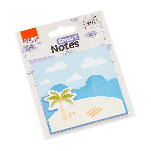 Bloco-Smart-Notes-Layers-Praia-20folhas-BA0800
