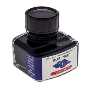 Tinta-para-Caneta-Tinteiro-Herbin-La-Perle-des-Encres-30ml-Bleu-Nuit