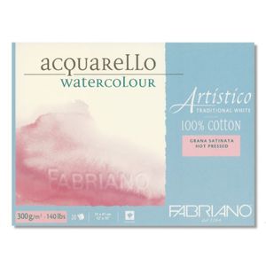 Bloco-Aquarello-Watercolour-Grana-Satinata-Fabriano-Traditional-White-31x41cm-300g-20-Folhas–19100562
