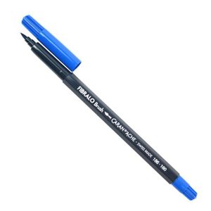 Caneta-Aquarelavel-Fibralo-Brush-Caran-dAche-azul-Escuro-160