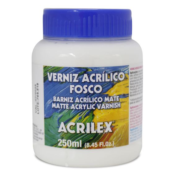 Verniz Acrilico Fosco Acrilex 250ml - 16925