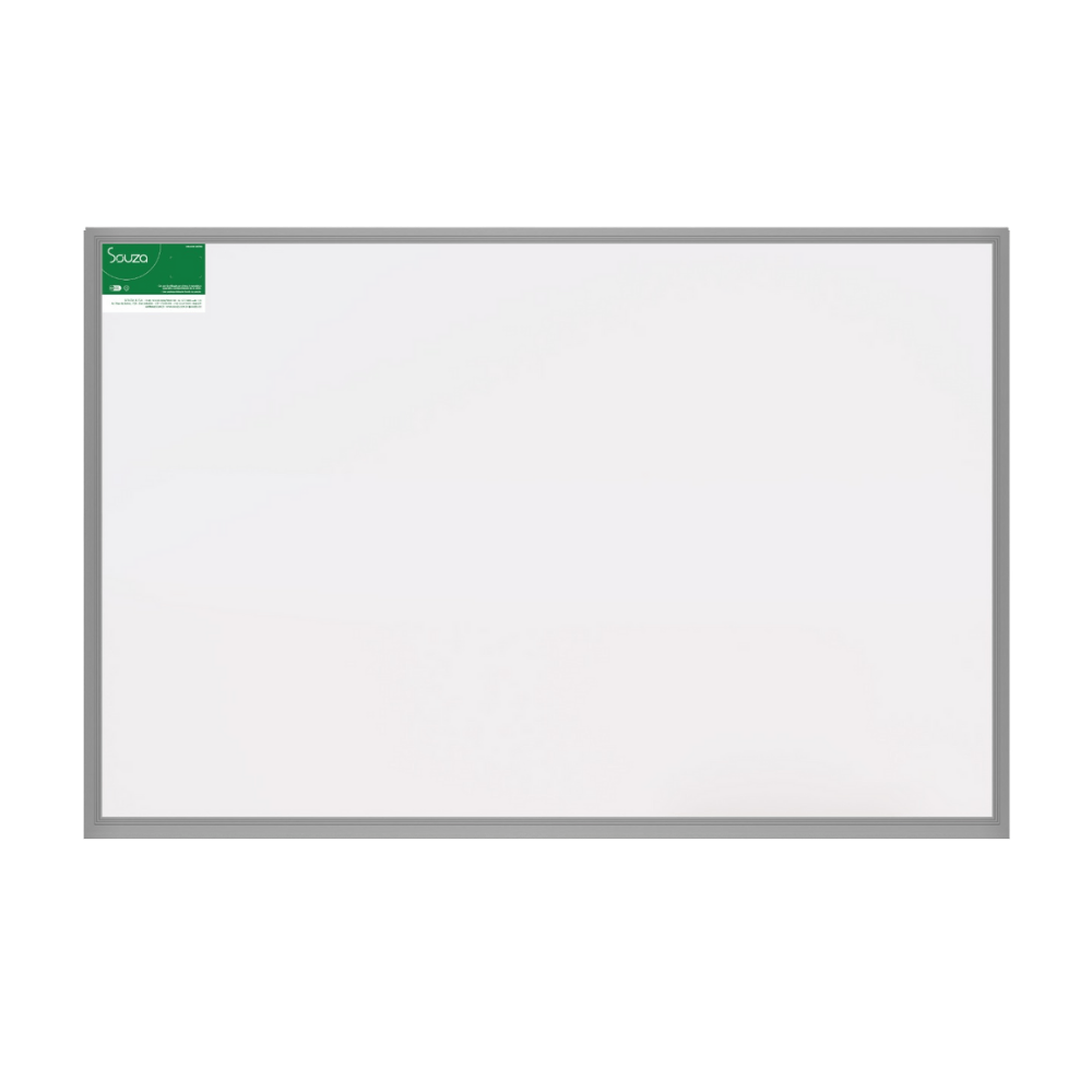 Quadro Branco Standard Com Moldura De Alumínio Souza 50 x 70 cm