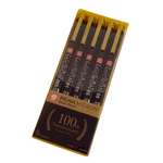 Kit-com-5-Canetas-Sakura-Pigma-Micron-Black-Barrel-Edicao-Limitada-100-Anos-XSDKB-5A