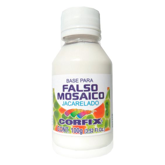 Base para Falso Mosaico Jacarelado 300 - Incolor Corfix 100 ml