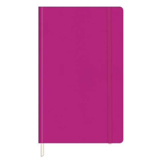 Caderno Capa Dura Grande Tilibra Cambridge Pink com Pauta 80 Folhas - 33995