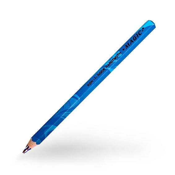 Lápis Jumbo Koh-I-Noor Magic Multicolor Azul