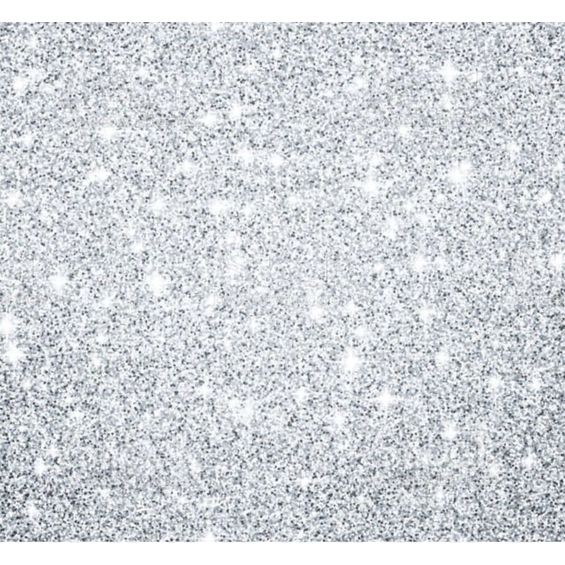 Plástico Adesivo Gekkofix Glitter Silver 2m X 45cm - 14166