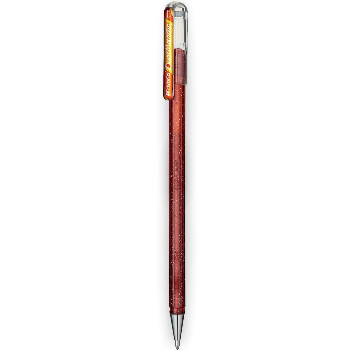 1-186477-caneta-gel-hibrid-dual-metallic-10mm-K110-laranja-amarelo-Pentel