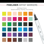 Marcadores-de-ponta-fina-04-mm-coloridos-com-36-unidades-Royal-e-Langnickel-MARK--Fineliner-Artist-Markers-2103-3