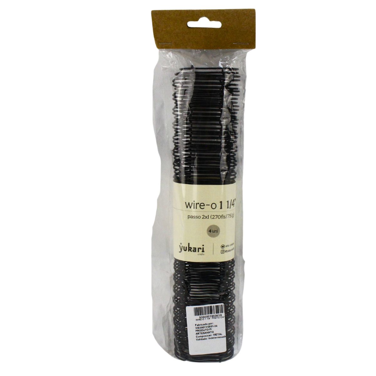 1-186065-Wire-o-Arame-para-Encadernacao-Yukari-Crafts-1-1_4_-Preto-com-4-Unidades-186065