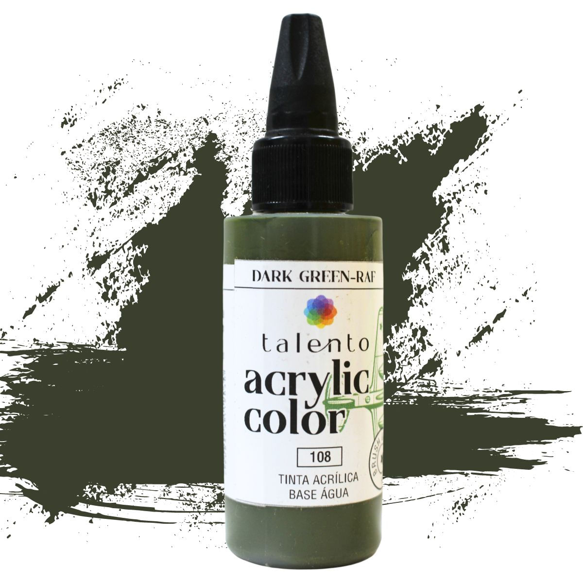 182986-tinta-acrylic-color-30ml-108-dark-green-raf--fl--72988